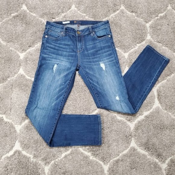 Kut from the Kloth Catherine Jeans Distressed Sz 6 - Picture 2 of 8